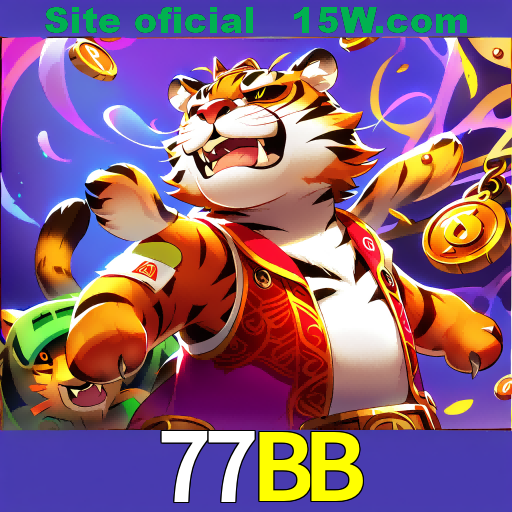 Imagem promocional da 77BB mostrando a plataforma e suas vantagens